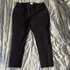 crown & ivy Black Stretch Leggings Pants